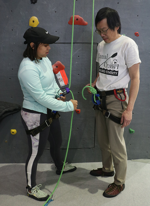 Top Rope Belay Setup Overview Student & Campus Life Cornell University